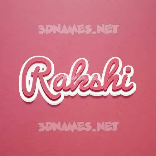 rakshi in Red Scribble style - 3D name wallpaper rakshi in Red Scribble style - 3D name wallpaper