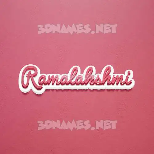 ramalakshmi in Red Scribble style - 3D name wallpaper ramalakshmi in Red Scribble style - 3D name wallpaper