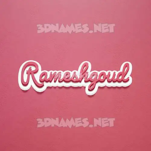 rameshgoud in Red Scribble style - 3D name wallpaper rameshgoud in Red Scribble style - 3D name wallpaper