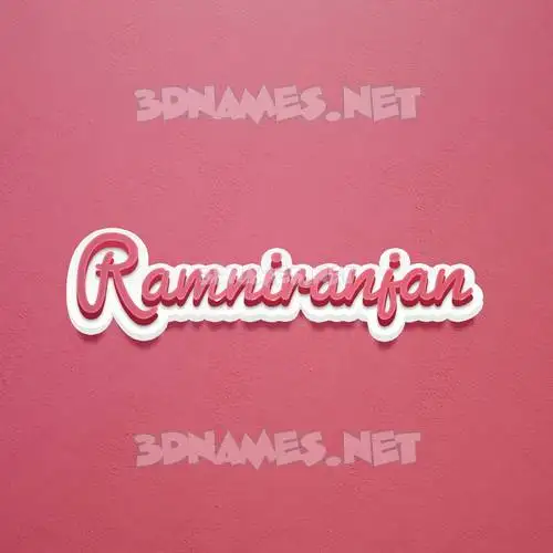 ramniranjan in Red Scribble style - 3D name wallpaper ramniranjan in Red Scribble style - 3D name wallpaper