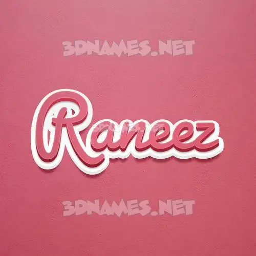 raneez in Red Scribble style - 3D name wallpaper raneez in Red Scribble style - 3D name wallpaper