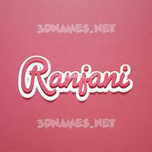ranjani in Red Scribble style - 3D name wallpaper ranjani in Red Scribble style - 3D name wallpaper