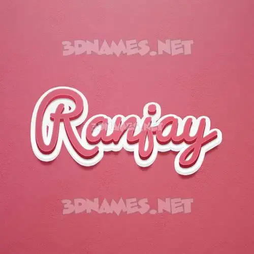 ranjay in Red Scribble style - 3D name wallpaper ranjay in Red Scribble style - 3D name wallpaper
