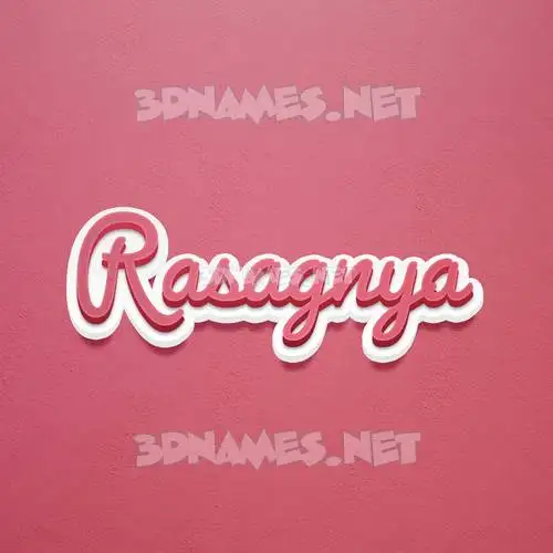 rasagnya in Red Scribble style - 3D name wallpaper rasagnya in Red Scribble style - 3D name wallpaper