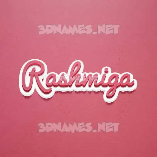 rashmiga in Red Scribble style - 3D name wallpaper rashmiga in Red Scribble style - 3D name wallpaper