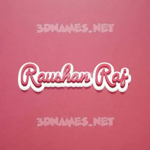 raushan raj in Red Scribble style - 3D name wallpaper raushan raj in Red Scribble style - 3D name wallpaper