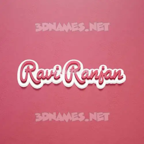 ravi ranjan in Red Scribble style - 3D name wallpaper ravi ranjan in Red Scribble style - 3D name wallpaper