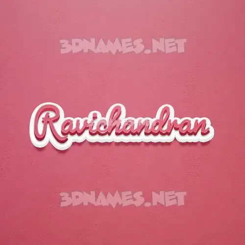 ravichandran in Red Scribble style - 3D name wallpaper ravichandran in Red Scribble style - 3D name wallpaper