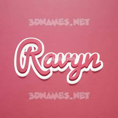 ravyn in Red Scribble style - 3D name wallpaper ravyn in Red Scribble style - 3D name wallpaper