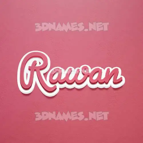 rawan in Red Scribble style - 3D name wallpaper rawan in Red Scribble style - 3D name wallpaper