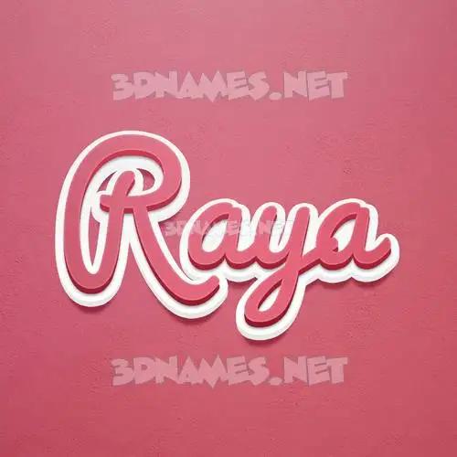 raya in Red Scribble style - 3D name wallpaper raya in Red Scribble style - 3D name wallpaper