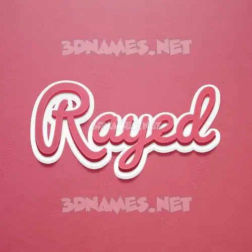 rayed in Red Scribble style - 3D name wallpaper rayed in Red Scribble style - 3D name wallpaper