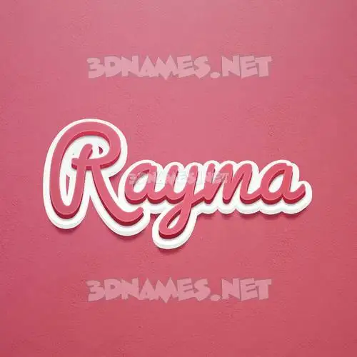 rayma in Red Scribble style - 3D name wallpaper rayma in Red Scribble style - 3D name wallpaper