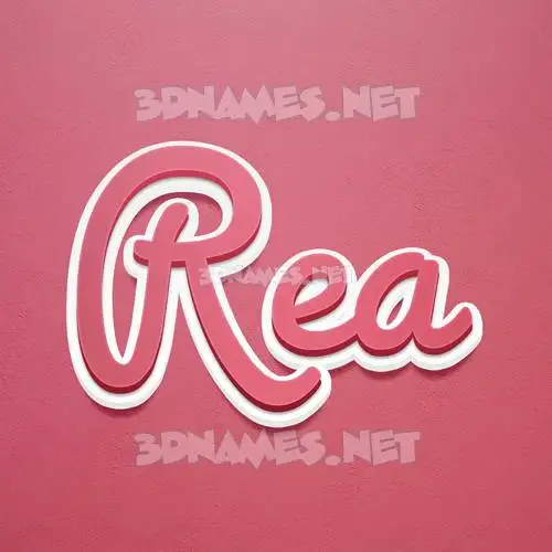 rea in Red Scribble style - 3D name wallpaper rea in Red Scribble style - 3D name wallpaper
