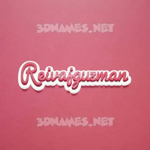 reivajguzman in Red Scribble style - 3D name wallpaper reivajguzman in Red Scribble style - 3D name wallpaper