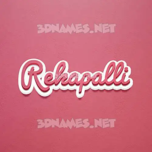rekapalli in Red Scribble style - 3D name wallpaper rekapalli in Red Scribble style - 3D name wallpaper