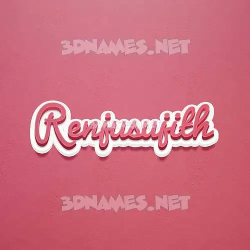 renjusujith in Red Scribble style - 3D name wallpaper renjusujith in Red Scribble style - 3D name wallpaper