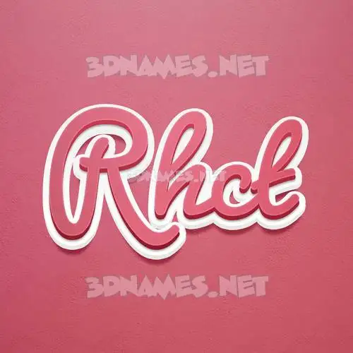 rhct in Red Scribble style - 3D name wallpaper rhct in Red Scribble style - 3D name wallpaper