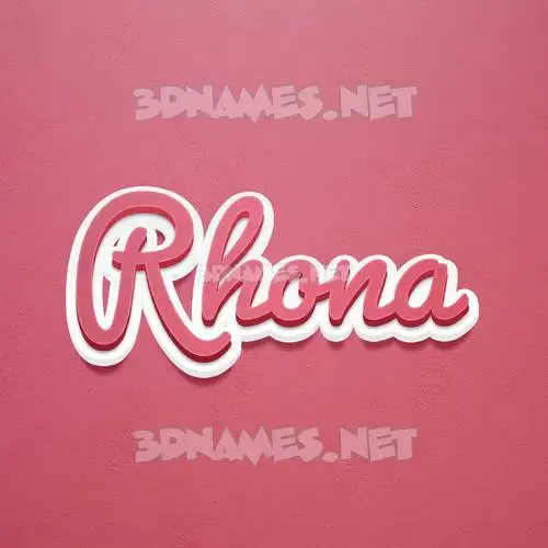 rhona in Red Scribble style - 3D name wallpaper rhona in Red Scribble style - 3D name wallpaper