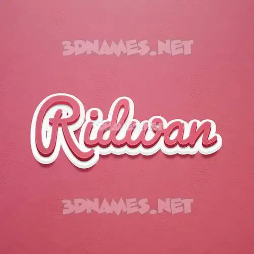 ridwan in Red Scribble style - 3D name wallpaper ridwan in Red Scribble style - 3D name wallpaper