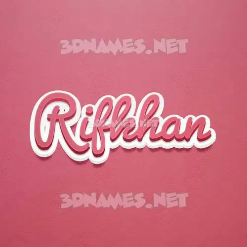 rifkhan in Red Scribble style - 3D name wallpaper rifkhan in Red Scribble style - 3D name wallpaper