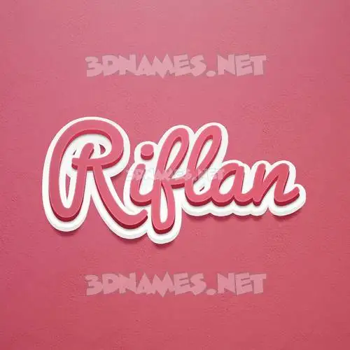 riflan in Red Scribble style - 3D name wallpaper riflan in Red Scribble style - 3D name wallpaper