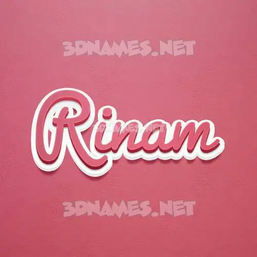 rinam in Red Scribble style - 3D name wallpaper rinam in Red Scribble style - 3D name wallpaper