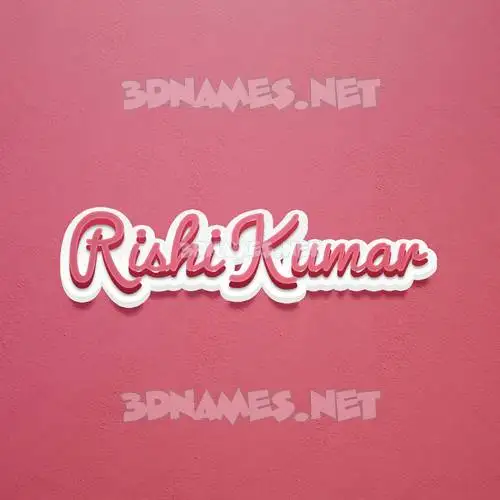rishi kumar in Red Scribble style - 3D name wallpaper rishi kumar in Red Scribble style - 3D name wallpaper
