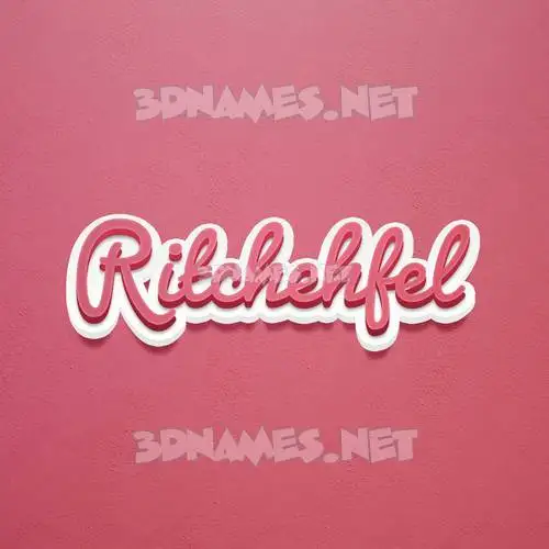 ritchehfel in Red Scribble style - 3D name wallpaper ritchehfel in Red Scribble style - 3D name wallpaper