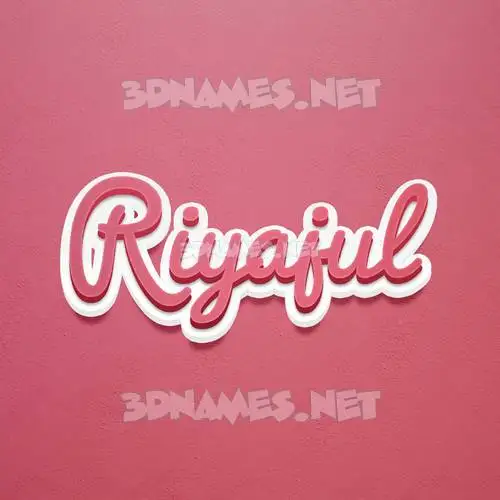 riyajul in Red Scribble style - 3D name wallpaper riyajul in Red Scribble style - 3D name wallpaper