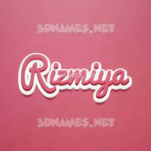 rizmiya in Red Scribble style - 3D name wallpaper rizmiya in Red Scribble style - 3D name wallpaper