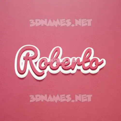 roberto in Red Scribble style - 3D name wallpaper roberto in Red Scribble style - 3D name wallpaper