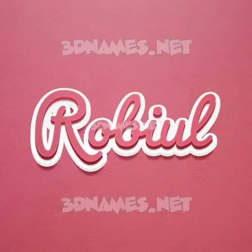 robiul in Red Scribble style - 3D name wallpaper robiul in Red Scribble style - 3D name wallpaper