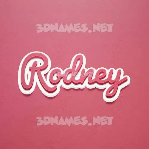 rodney in Red Scribble style - 3D name wallpaper rodney in Red Scribble style - 3D name wallpaper