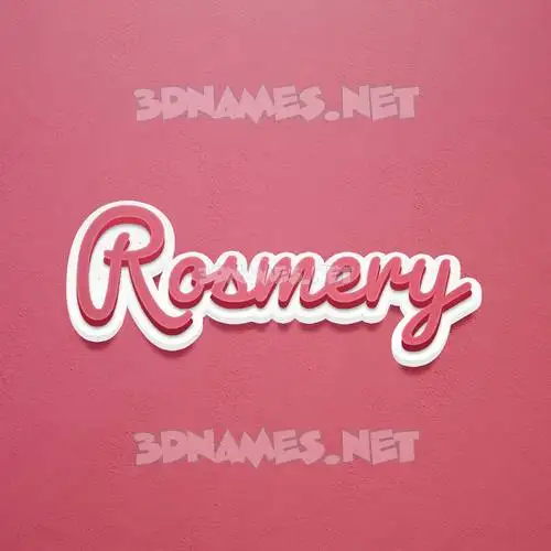 rosmery in Red Scribble style - 3D name wallpaper rosmery in Red Scribble style - 3D name wallpaper