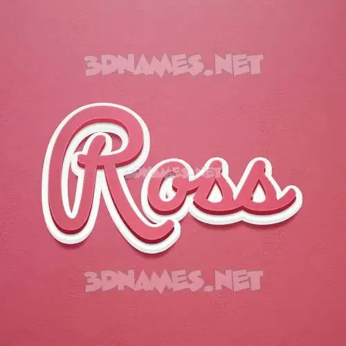 ross in Red Scribble style - 3D name wallpaper ross in Red Scribble style - 3D name wallpaper