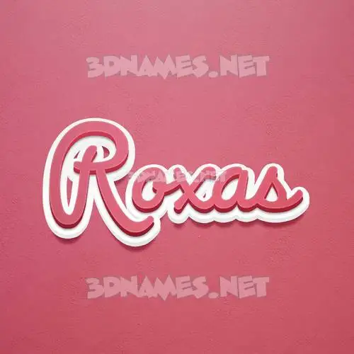 roxas in Red Scribble style - 3D name wallpaper roxas in Red Scribble style - 3D name wallpaper