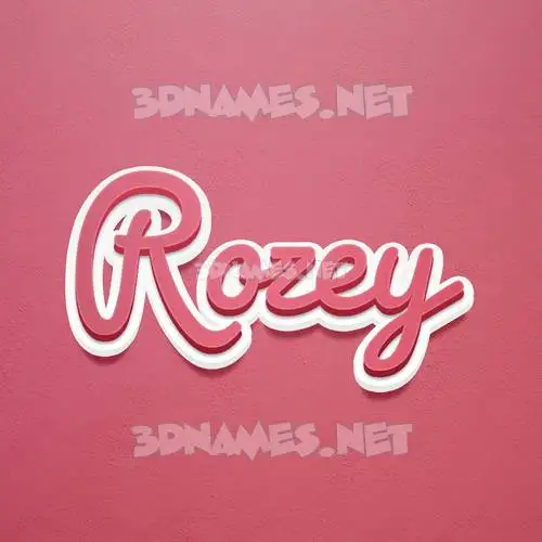 rozey in Red Scribble style - 3D name wallpaper rozey in Red Scribble style - 3D name wallpaper