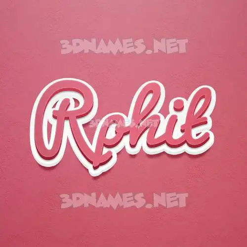 rphit in Red Scribble style - 3D name wallpaper rphit in Red Scribble style - 3D name wallpaper