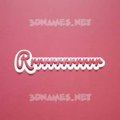 rrrrrrrrrrrr in Red Scribble style - 3D name wallpaper rrrrrrrrrrrr in Red Scribble style - 3D name wallpaper