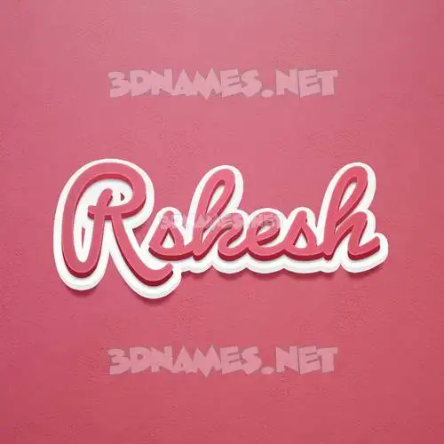 rskesh in Red Scribble style - 3D name wallpaper rskesh in Red Scribble style - 3D name wallpaper