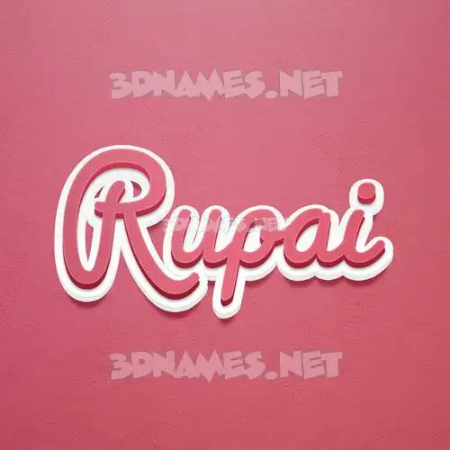 rupai in Red Scribble style - 3D name wallpaper rupai in Red Scribble style - 3D name wallpaper