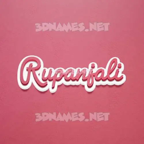 rupanjali in Red Scribble style - 3D name wallpaper rupanjali in Red Scribble style - 3D name wallpaper