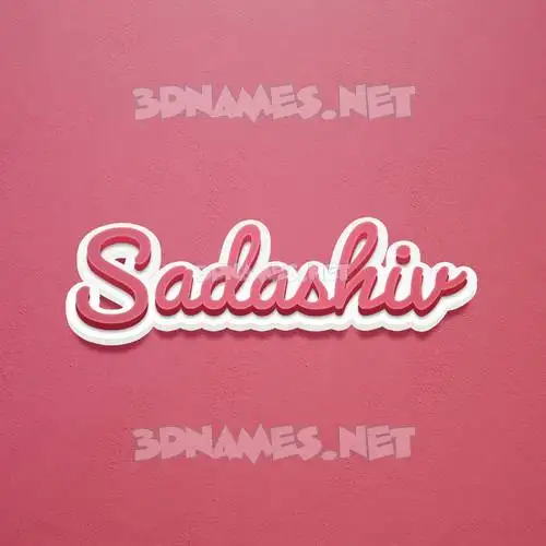 sadashiv in Red Scribble style - 3D name wallpaper sadashiv in Red Scribble style - 3D name wallpaper