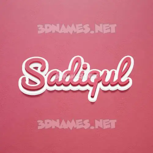 sadiqul in Red Scribble style - 3D name wallpaper sadiqul in Red Scribble style - 3D name wallpaper