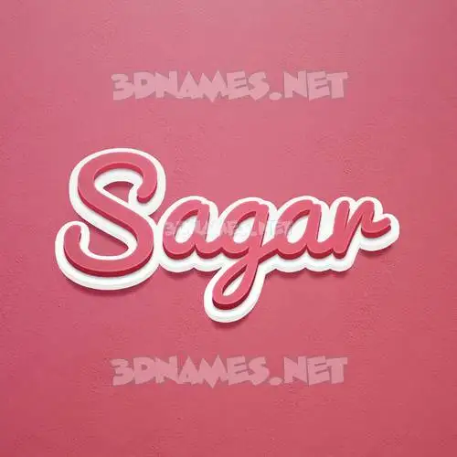 sagar in Red Scribble style - 3D name wallpaper sagar in Red Scribble style - 3D name wallpaper