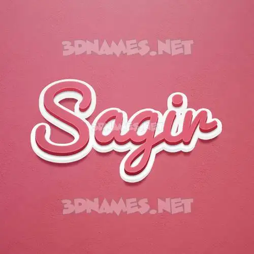 sagir in Red Scribble style - 3D name wallpaper sagir in Red Scribble style - 3D name wallpaper