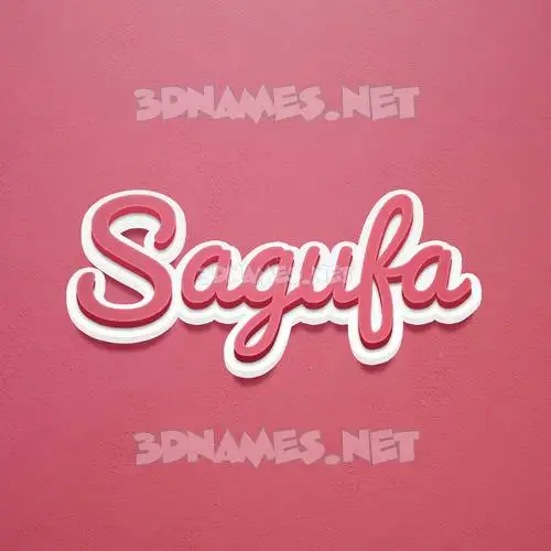 sagufa in Red Scribble style - 3D name wallpaper sagufa in Red Scribble style - 3D name wallpaper