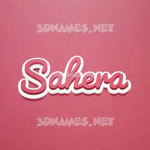 sahera in Red Scribble style - 3D name wallpaper sahera in Red Scribble style - 3D name wallpaper