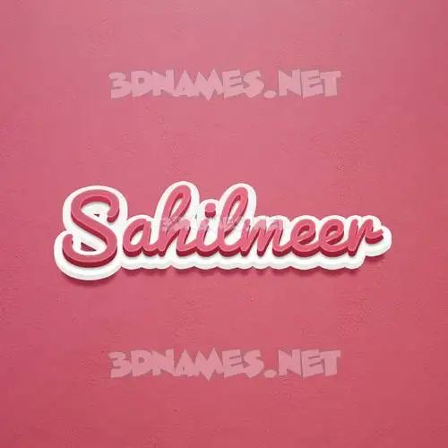 sahilmeer in Red Scribble style - 3D name wallpaper sahilmeer in Red Scribble style - 3D name wallpaper